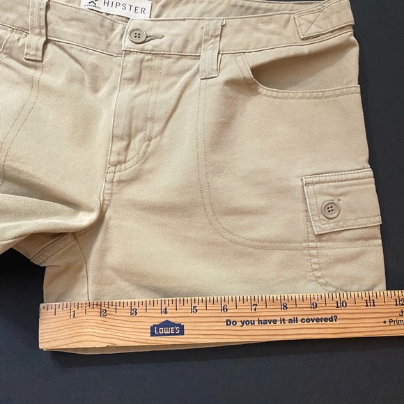 AUTHENTIC JEANSWEAR HIPSTER cargo shorts Junior size 9. Tan - Picture 5 of 9